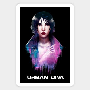 Urban Diva 01 Sticker